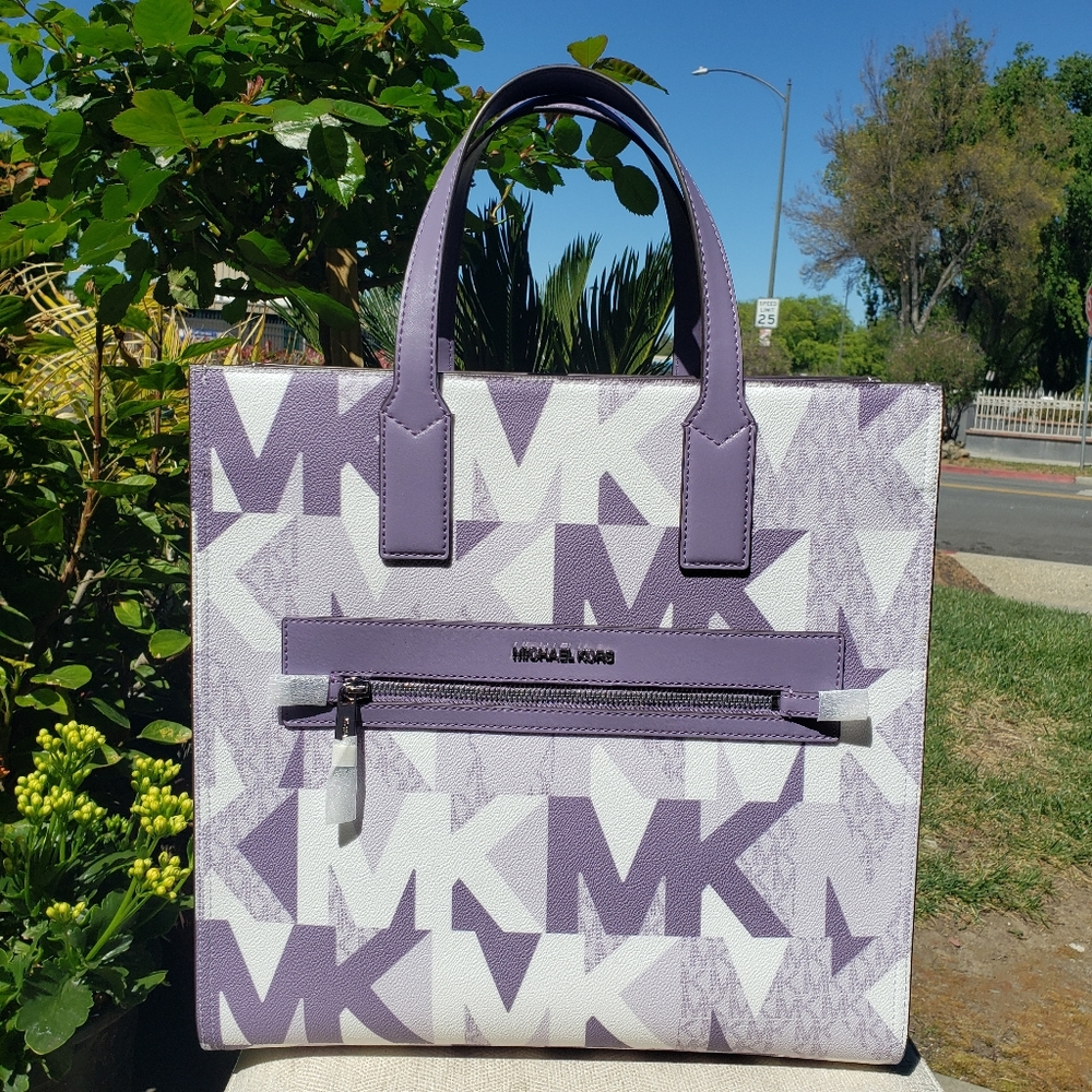 Michael kors Kenly Large tote kenly orchid purple multi